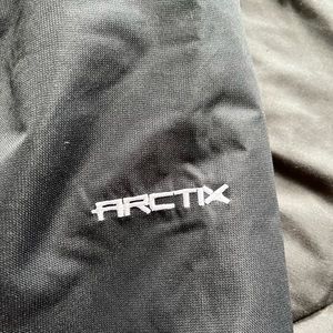 Arctik kids snow pants, large, black